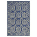 Hudson 2469 Navy Suzani Area Rug, Size  66 Inch  X 96 Inch