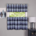 Refined Grommet Plaid  Enhance Room Elegance. Special Offers For Coordinating. Panel, Tier Pair, Valances Sold Separately.