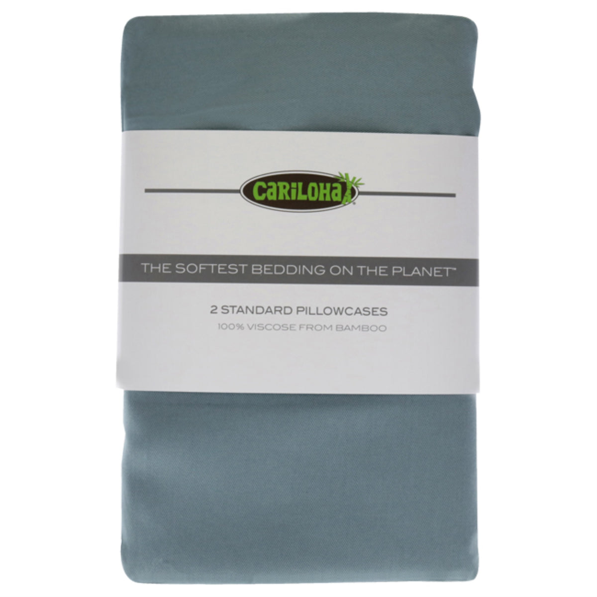 Classic Bamboo Pillowcase Set - Tahitian Breeze-Standard By Cariloha For Unisex - 2 Pc Pillowcase