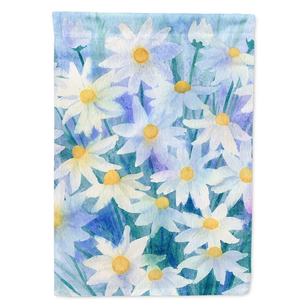 'Caroline'S Treasures Ibd0255Chf Light And Airy Daisies Canvas House Flag, Large, Multicolor'
