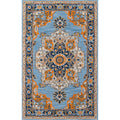 Momeni Ibiza Ibi1 Blue  23 Inch  X 710 Inch  Runner