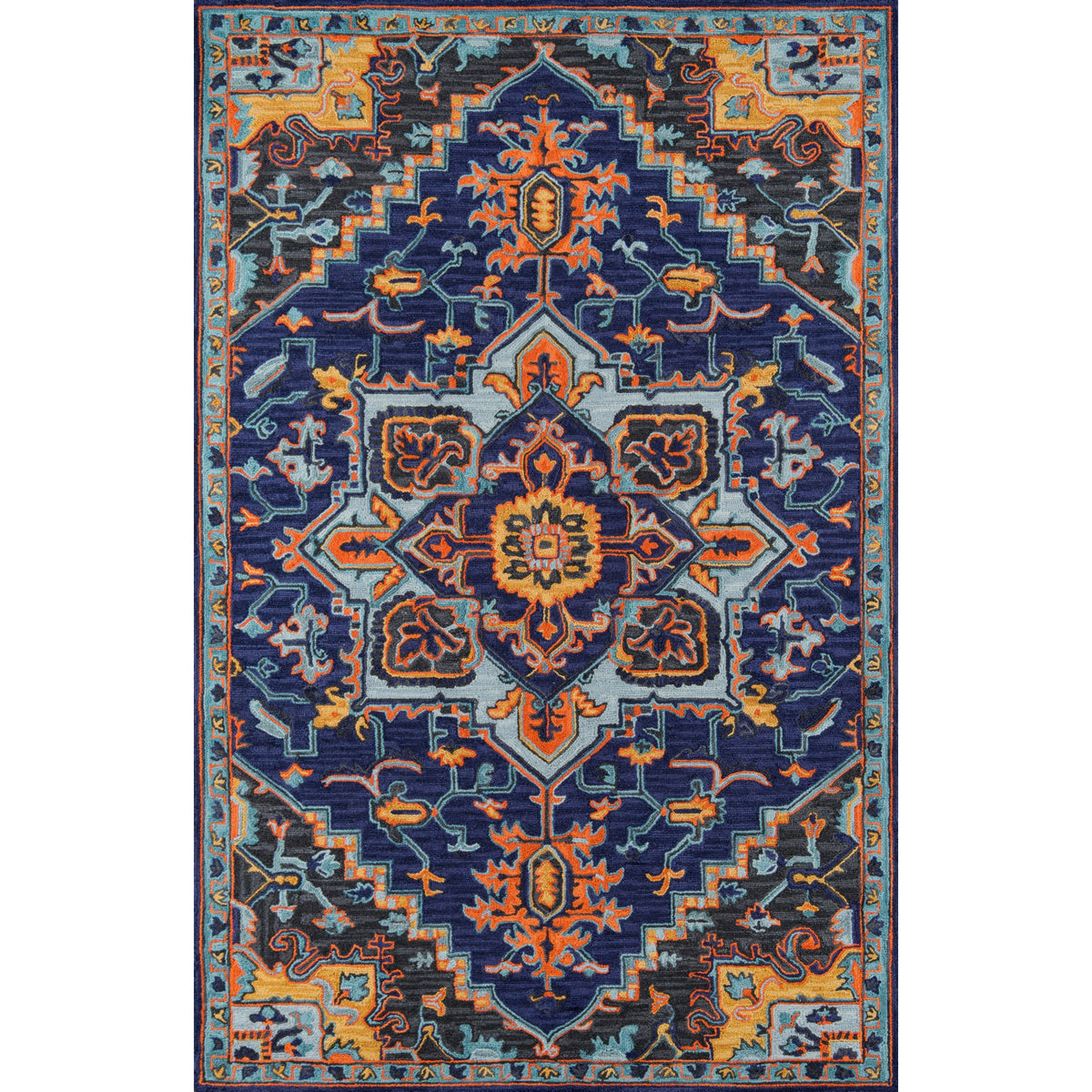 Momeni Ibiza Ibi2 Navy  6 X 9