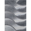 Illusions 6223 Grey/Blue Breeze Area Rug, Size  53 Inch  X 77 Inch