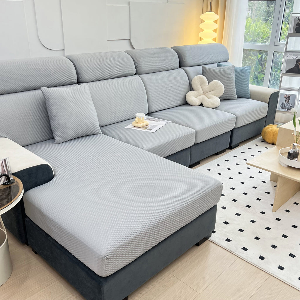 Cooling Stretch Sofa Seat Cushion Covers, Slip Covers for Cushions, Universal Couch Cushion Protector
