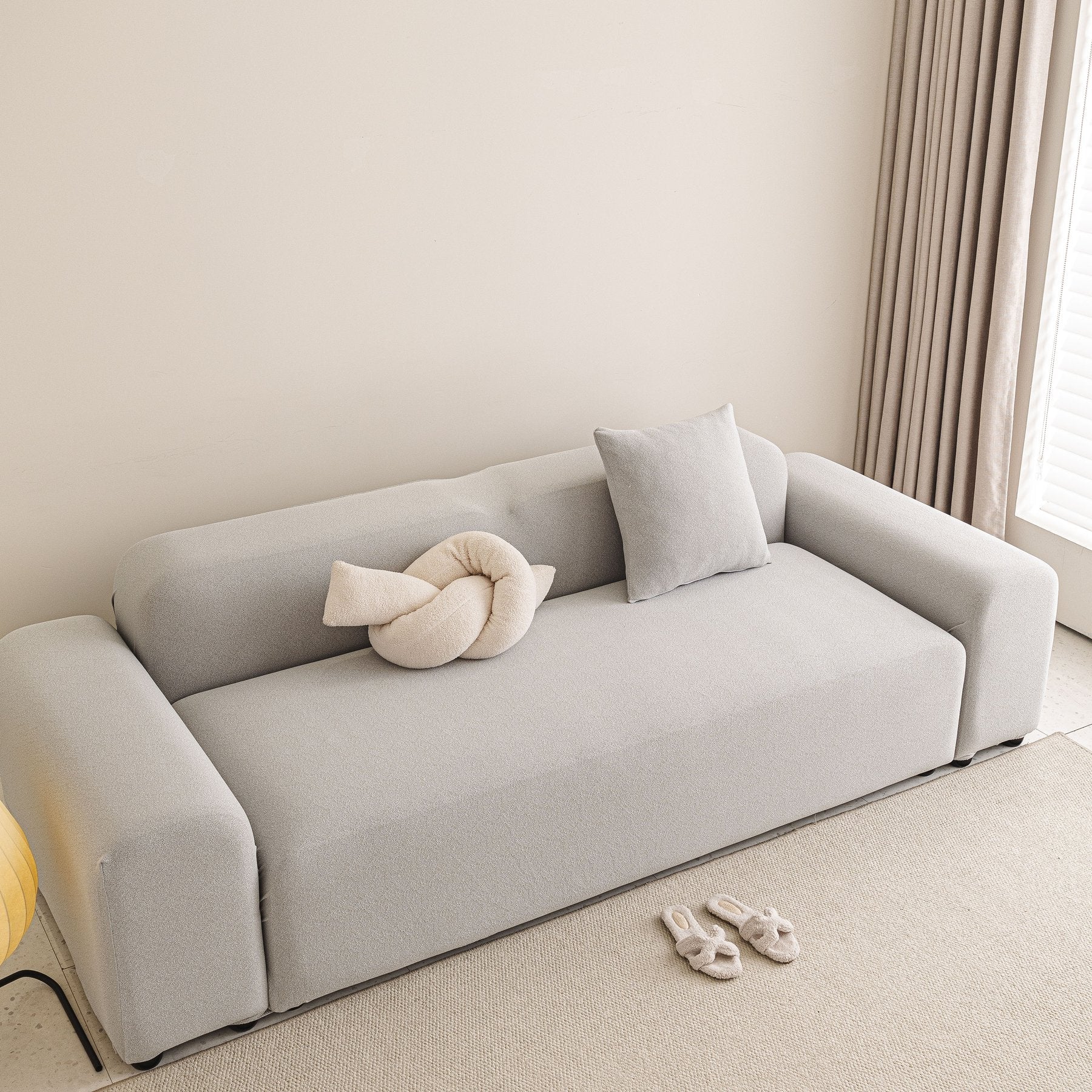 Water Resistant Couch Slipcover, Stretch Furniture Protector for Dogs Cats, Washable