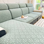 Polar Fleece Stretch Seat Cushion Covers, Couch Cushion Covers Slipcover, Sofa Cushion Protector Covers