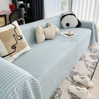 Cooling Textured Sofa Cover Washable Soft Couch Throw Blanket for Summer & Pets