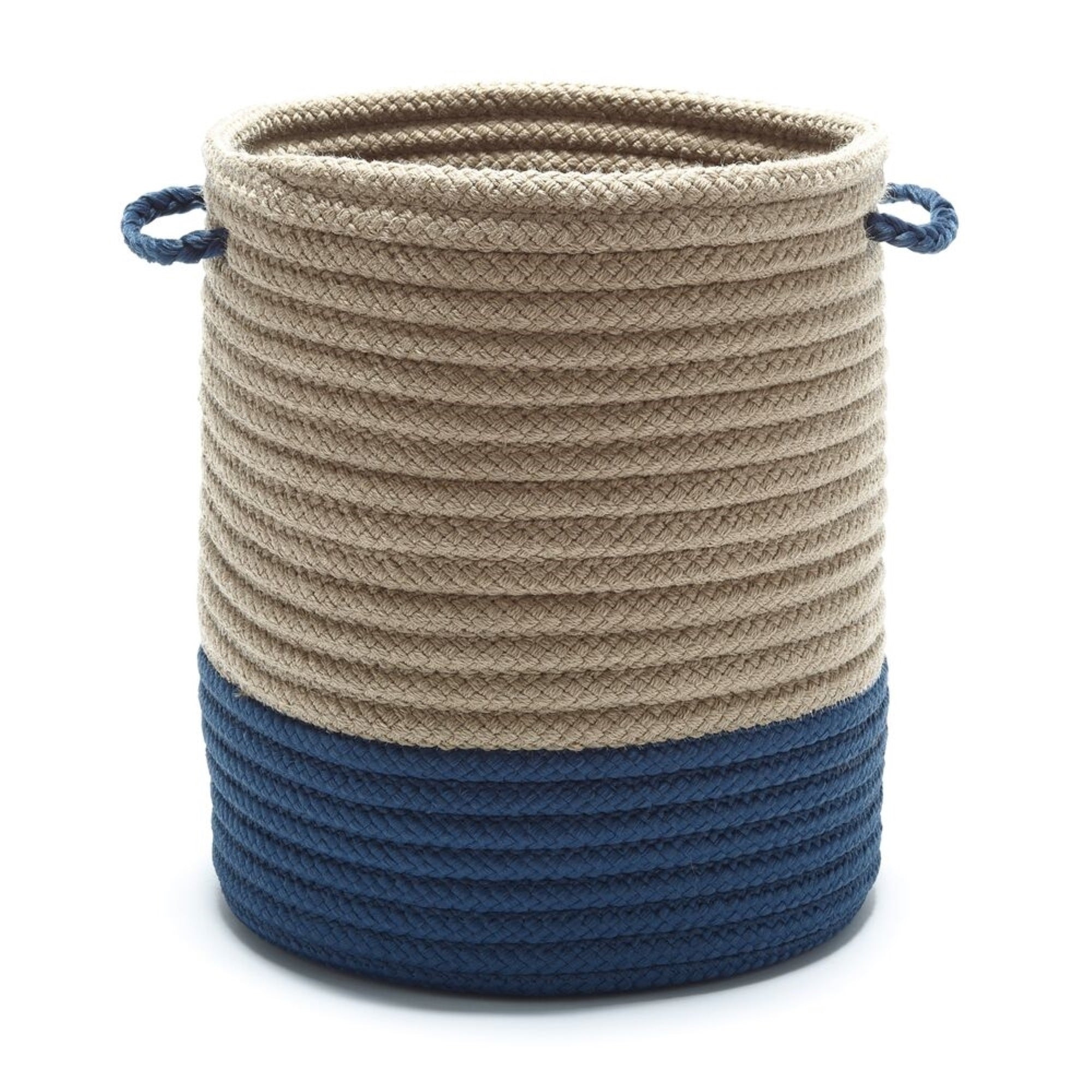 Colonial Mills Corsica Utility Basket, 14 By 10-Inch, Silver Shimmer