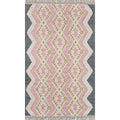 Novogratz Indio Ind1 Pink Beverly 23 Inch  X 710 Inch  Runner