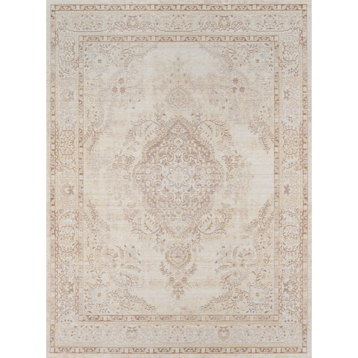 Momeni Isabella Isa1 Ivory  27 Inch  X 8 Runner