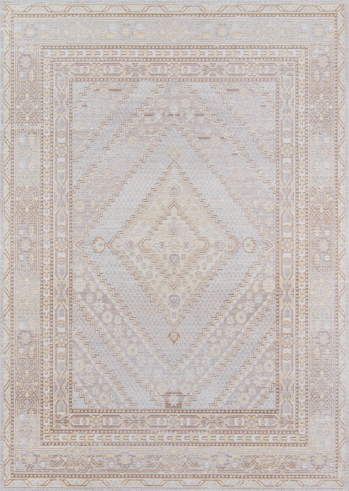 Momeni Isabella Isa7 Grey  27 Inch  X 8 Runner