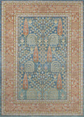 Momeni Isabella Isa8 Blue  93 Inch  X 1110 Inch