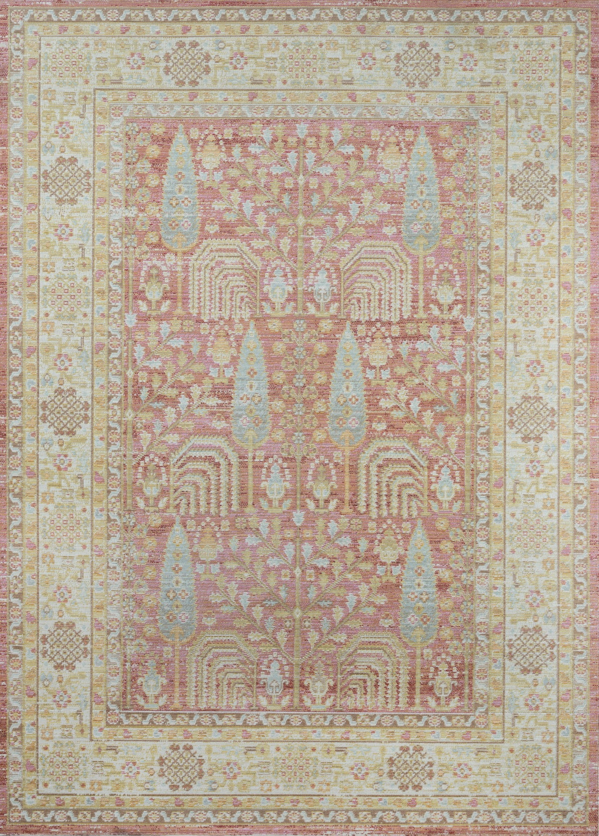 Momeni Isabella Isa8 Pink  710 Inch  X 106 Inch