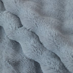 Thick Sofa Seat Pad Solid Color Faux Fur Fluffy Sofa Cushion Non-Slip Couch Covers