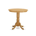 JAPB5-OAK-C 5 Pc Dining counter height set-pub Table and 4 counter height stool