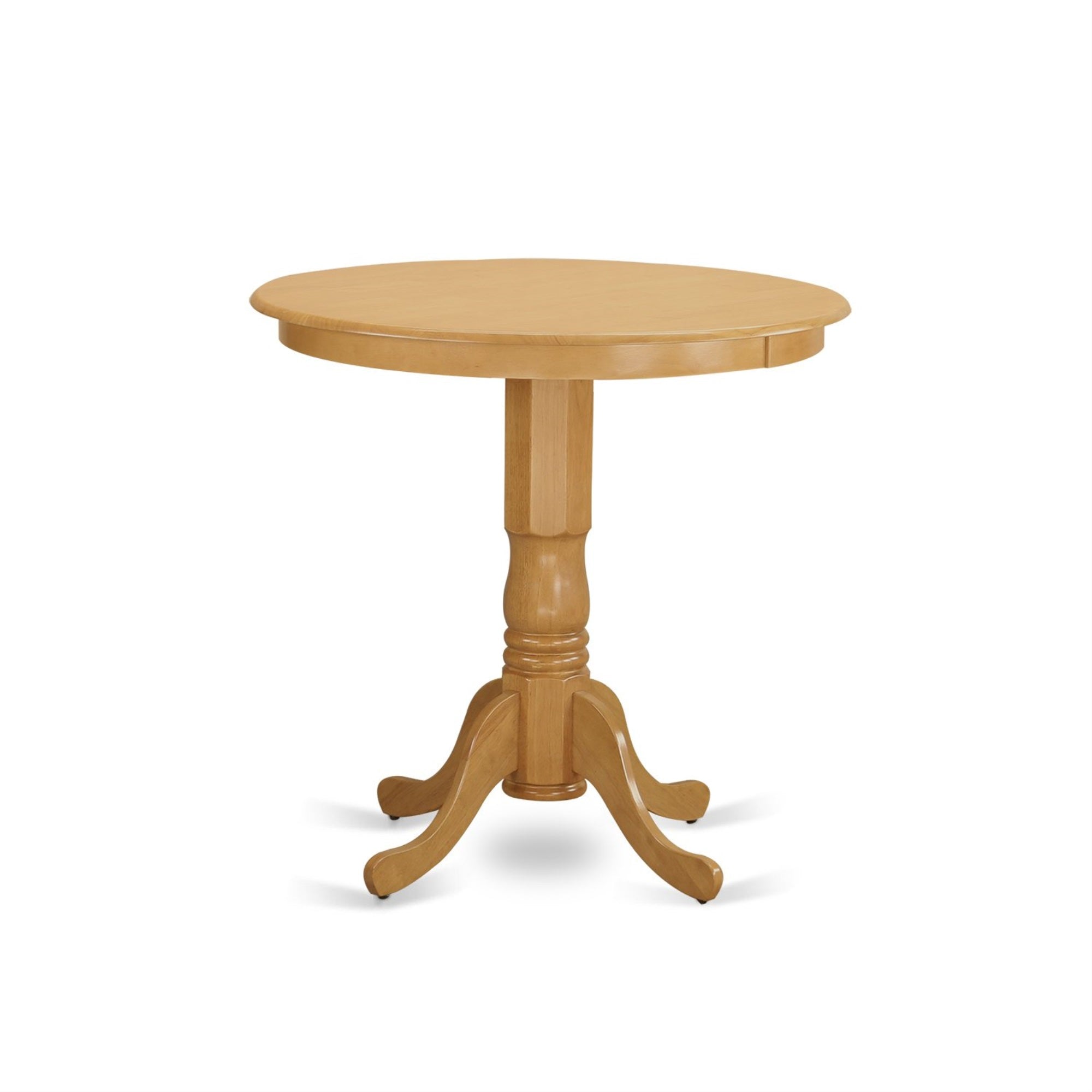 JAPB5-OAK-C 5 Pc Dining counter height set-pub Table and 4 counter height stool