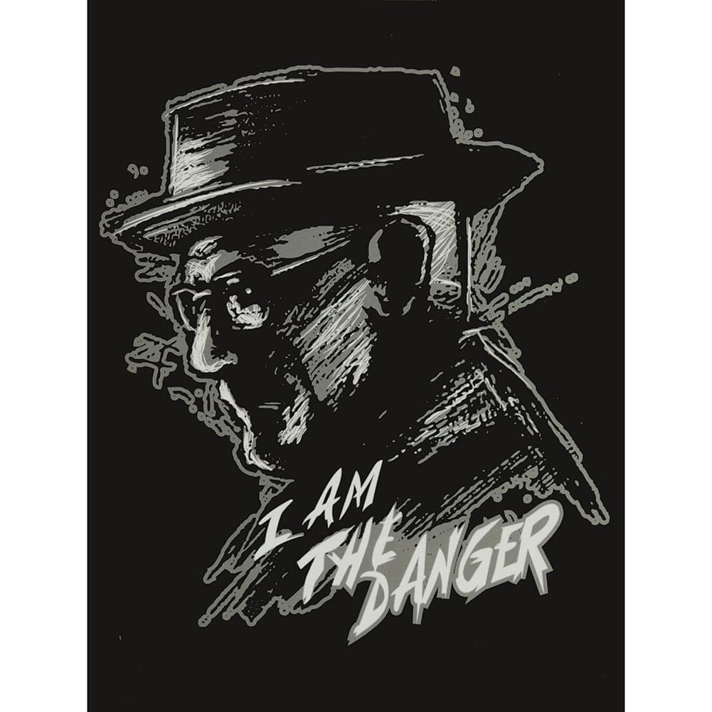 Breaking Bad I Am The Danger Lightweight Fleece Throw Blanket  45 X 60 Inches