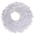 Vickerman 30 Inch  White Fir Wreath 260T  K160330