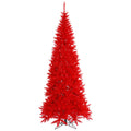 Vickerman 4.5X24 Inch  Red Slim Fir Tree 400T  K161245