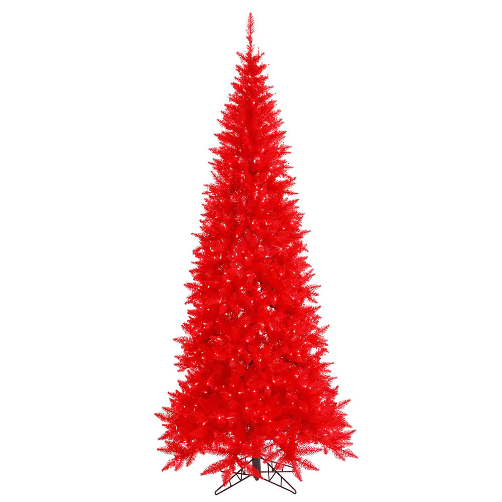 Vickerman 10X50 Inch  Red Slim Fir Dl Led 900Rd 2260T  K161286Led