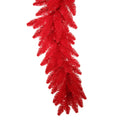 Vickerman 9X14 Inch  Red Fir Garland Dl Led 100Rd 250T  K161415Led