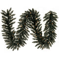 Vickerman 9X14 Inch  Black Garland Dl Led 100Wmwt 250T  K161815Led