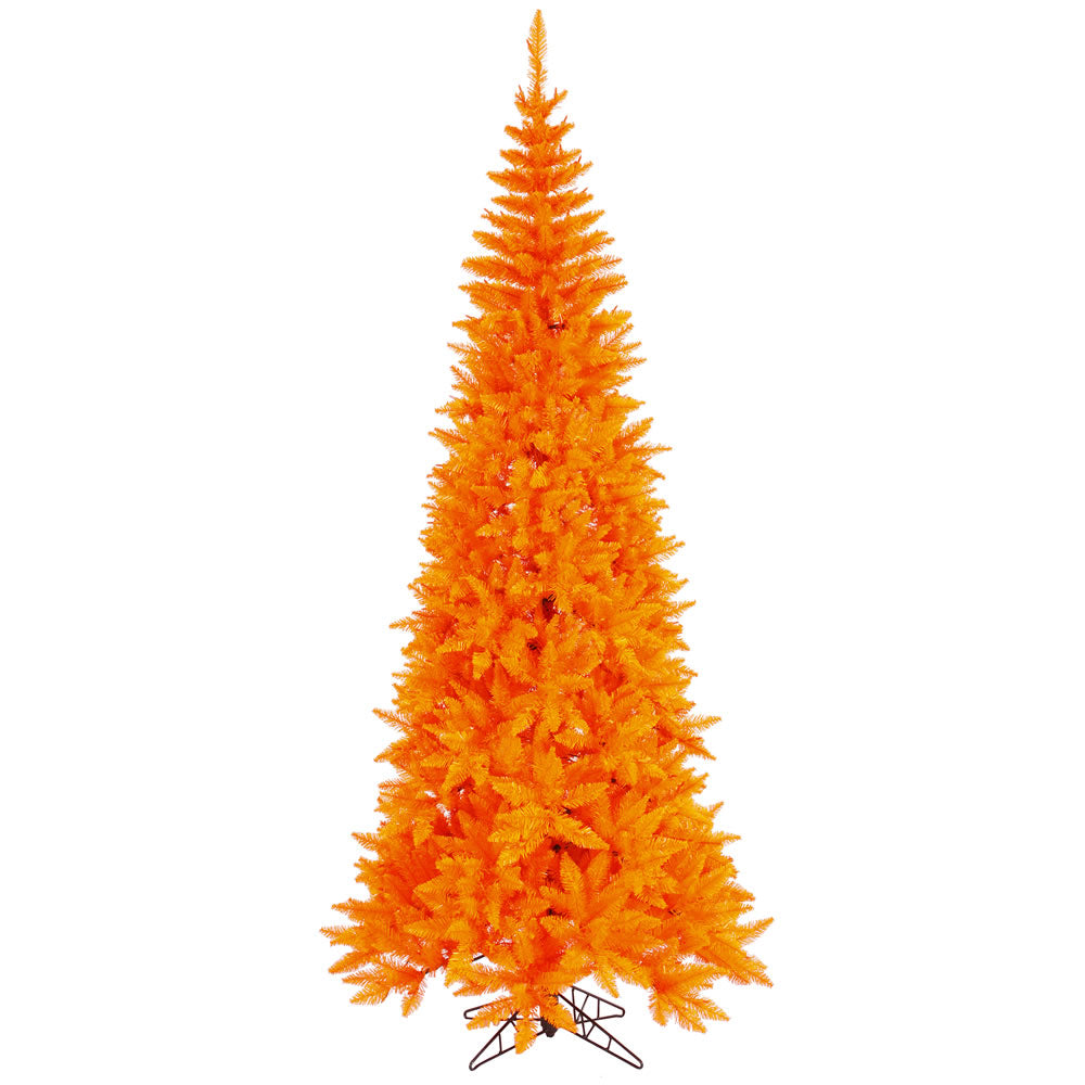 Vickerman 4.5X24 Inch  Orange Slim Fir Tree 400T  K162245