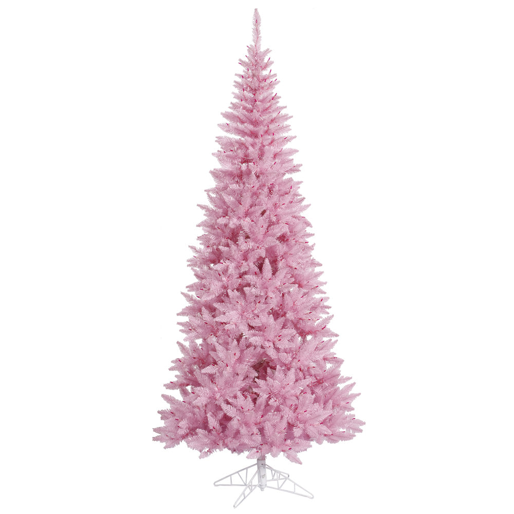 Vickerman 10X50 Inch  Pink Slim Fir Tree 2260T  K163685