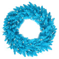 Vickerman 30 Inch  Sky Blue Wreath Dura Led 100Bl 260T  K164331Led