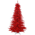 Vickerman 10X68 Inch  Tinsel Red Dl Led 1150Red  K165186Led