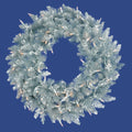 Vickerman 30 Inch  Silver Fir Wreath 260T  K166930