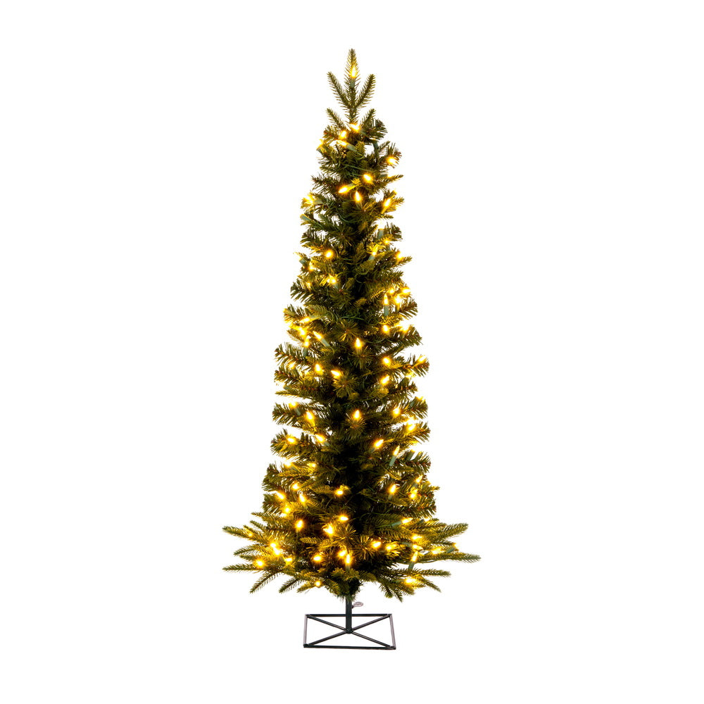 Vickerman 3.5 X 20 Inch  Bixley Pencil 150Led Wmwht  K167336Led