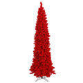 Vickerman 5.5X22 Inch  Flocked Red Pencil Fir 375T  K168055