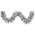 9 X 14 Inch  Flocked Kiana Pine Garland 300T
