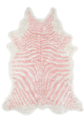 Novogratz Kalahari Kal1 Pink Domesticated 36 Inch  X 56 Inch
