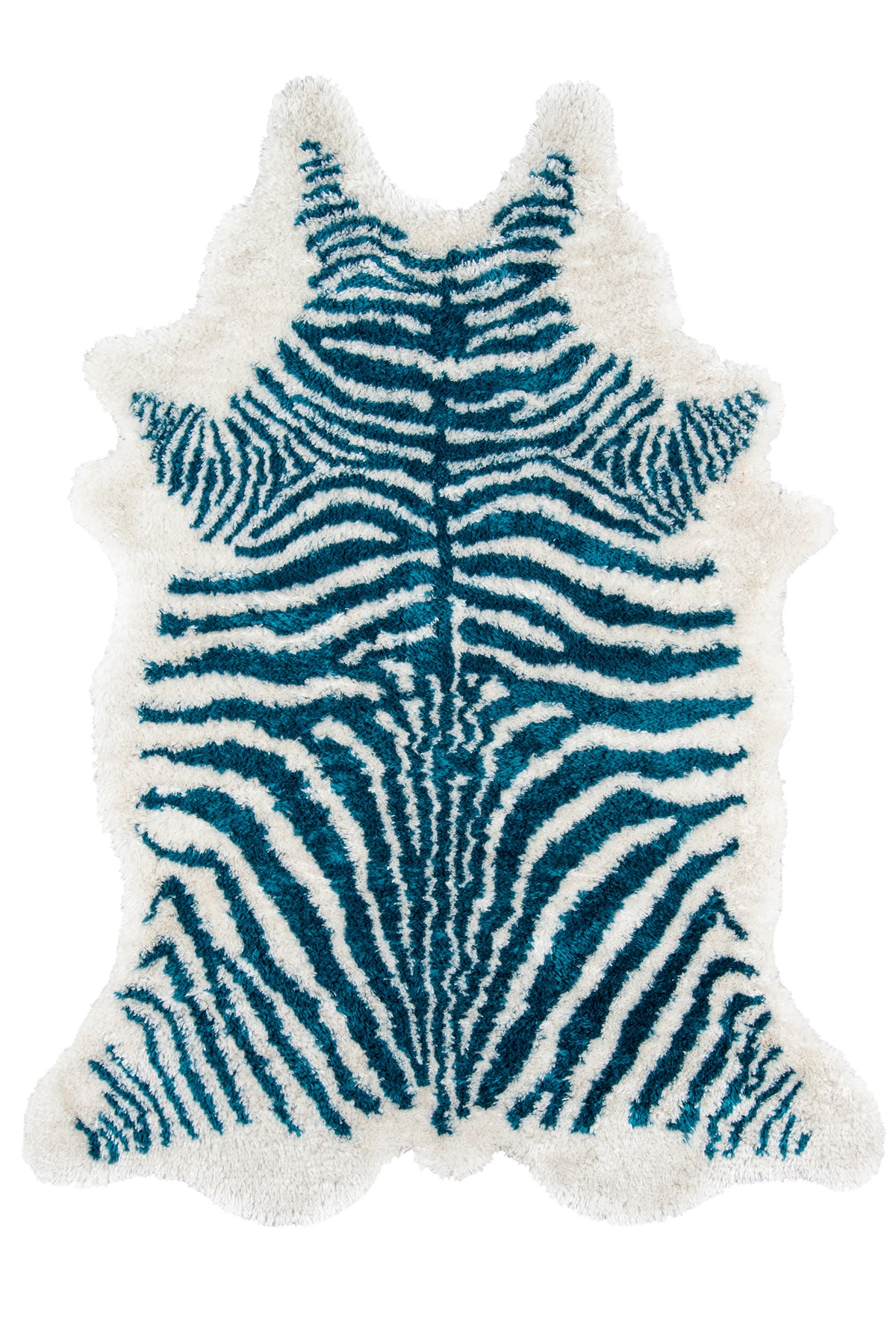 Novogratz Kalahari Kal1 Turquoise Domesticated 76 Inch  X 96 Inch