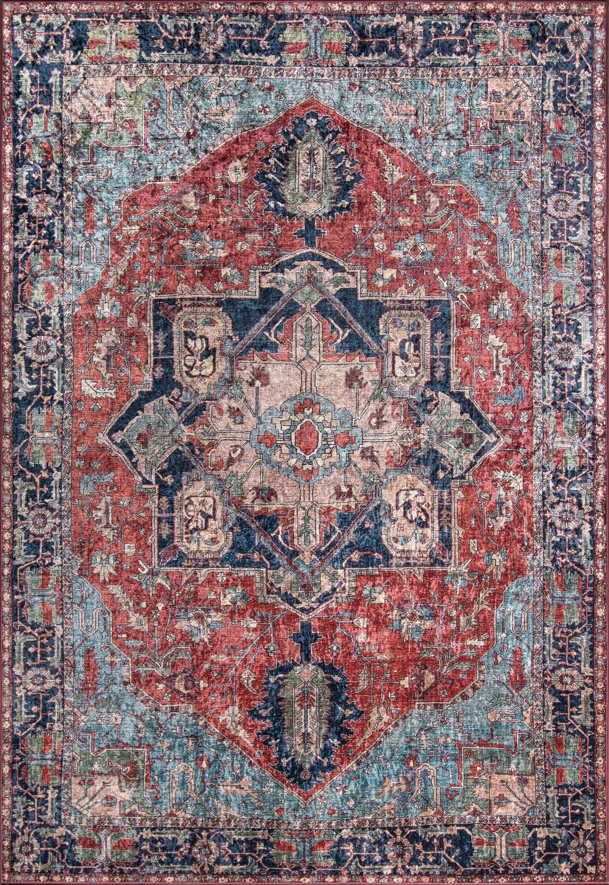 Momeni Karachi Kar3 Multi  8 X 10