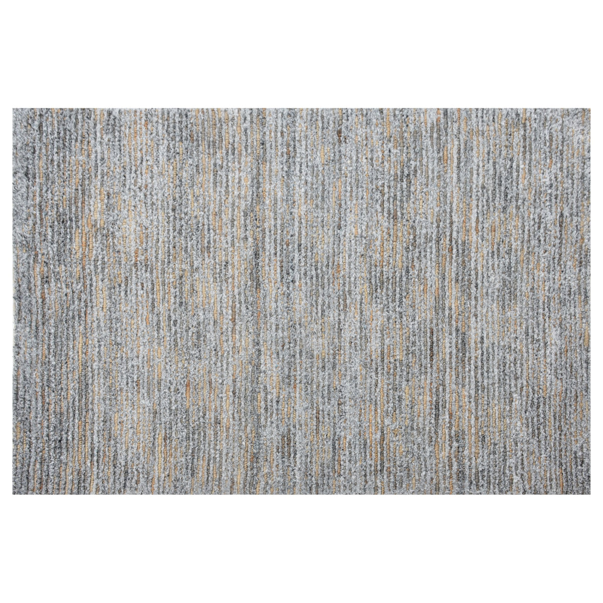 Kauai 7454 Grey Natural Horizon Area Rug, Size  5 X 7