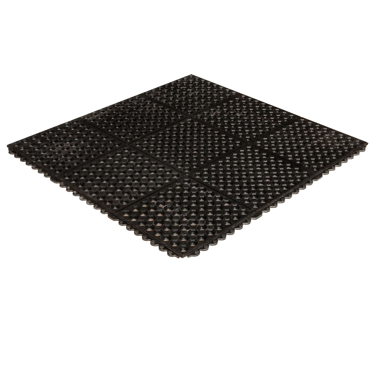Dura-Step II with Grit-Safe 3'x3' Black w/Grit