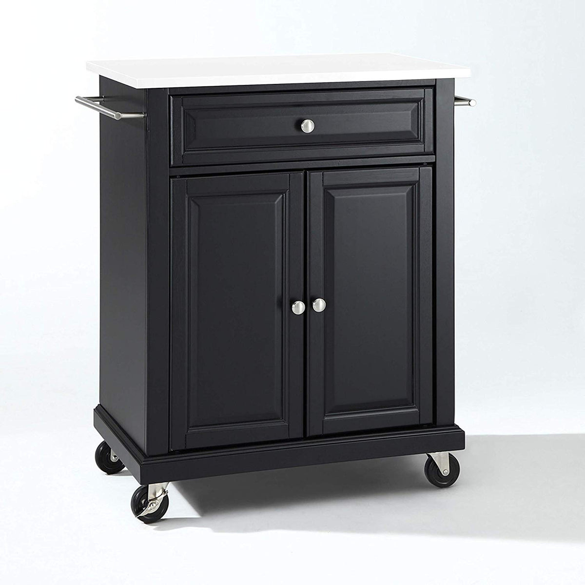 Sturdy Hardwood Kitchen Island With Drawer, Cabinet, Adjustable Shelf  Elegant Design, Ample Storage  Durable Craftsmanship