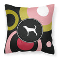 'Caroline'S Treasures Kj1051Pw1414 Plott Hound Decorative Canvas Fabric Pillow, Large, Multicolor'