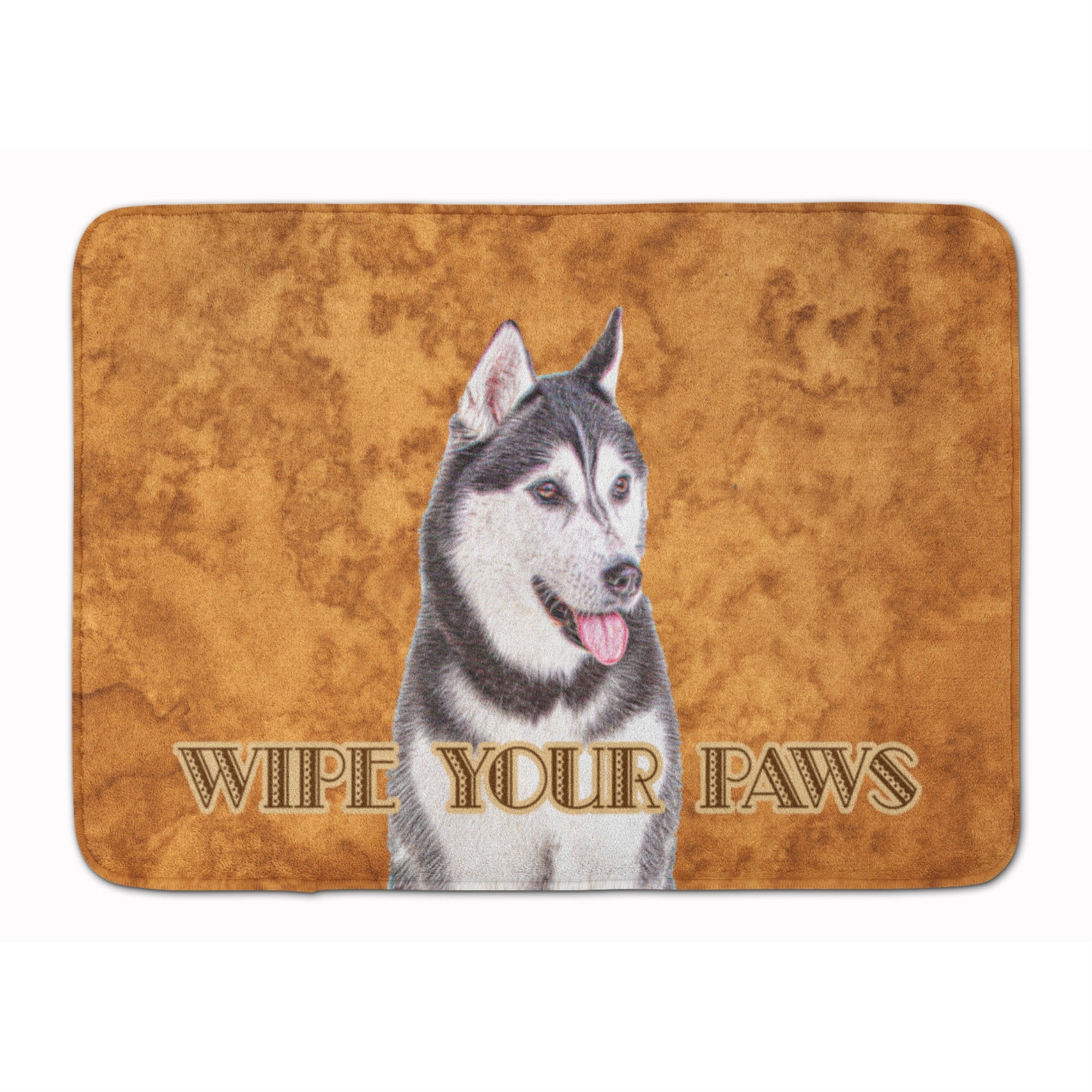 Carolines Treasures Alaskan Malamute Wipe your Paws Floor Mat, 19 x 27, Multicolor