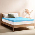 King size 3-inch Thick High Density Memory Foam Mattress Topper