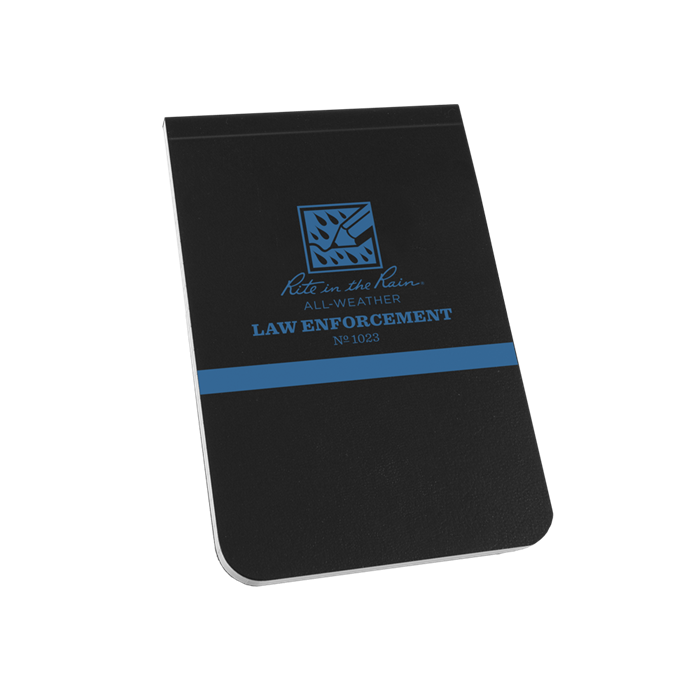 Rite In The Rain Rir-1023 Thin Blue Line All-Weather Notebook