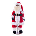 36 Inch  Red Velvet Dark Compl Santa W Stand