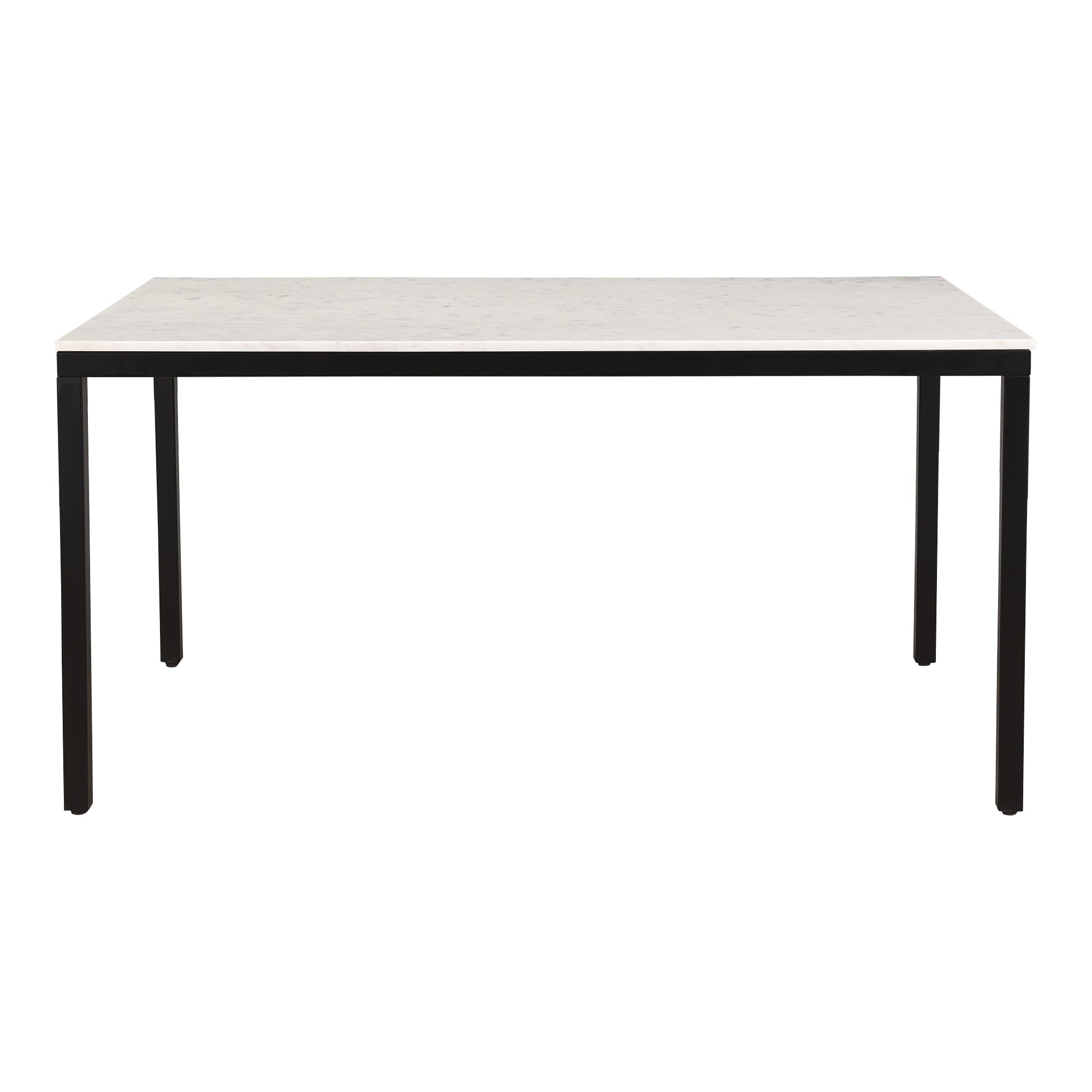 PARSON DINING TABLE WHITE MARBLE