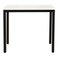 PARSON MINI DESK WHITE MARBLE