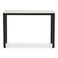 PARSON CONSOLE TABLE WHITE MARBLE