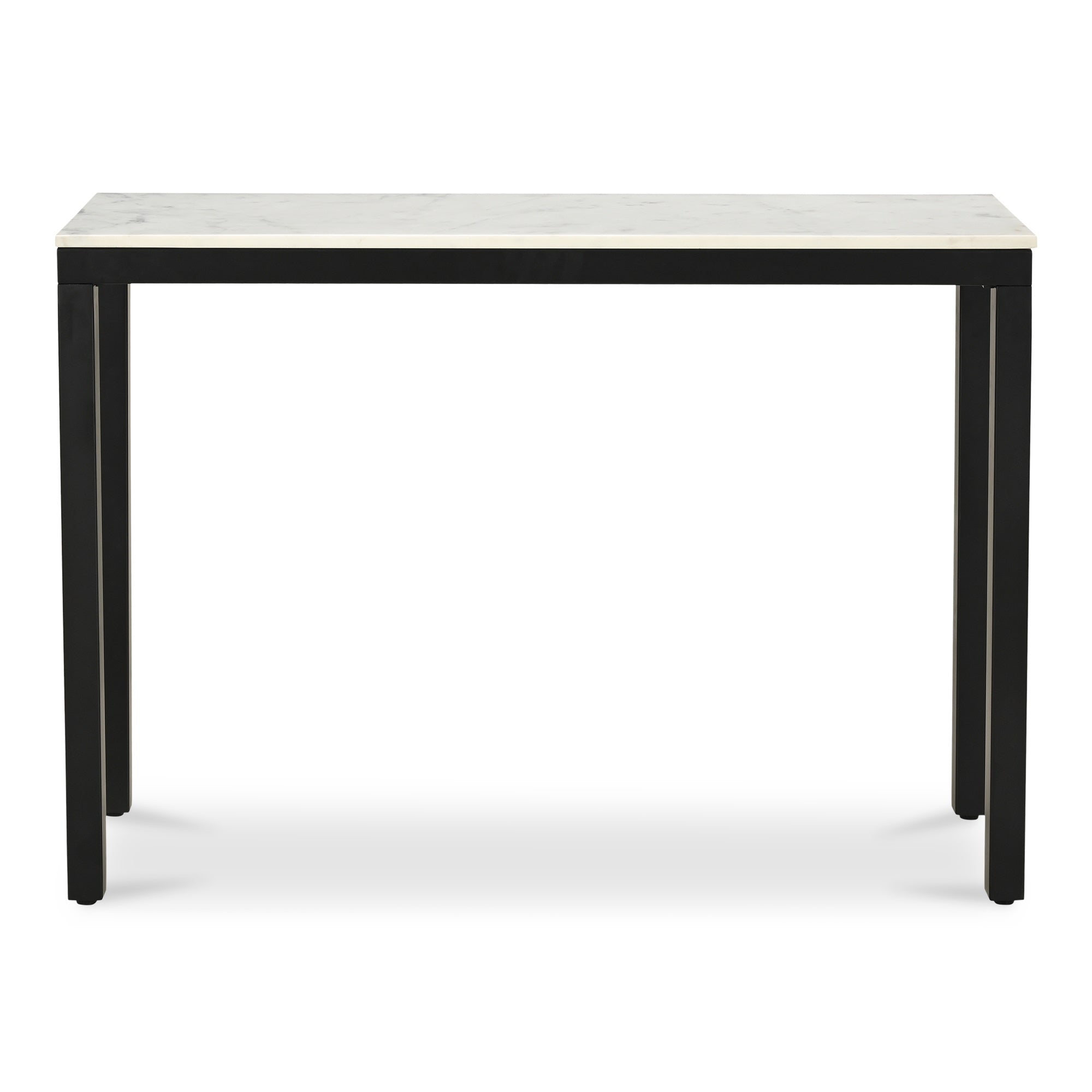 PARSON CONSOLE TABLE WHITE MARBLE