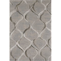Landscapes 5905 Slate Groove Area Rug, Size  53 Inch X 77 Inch